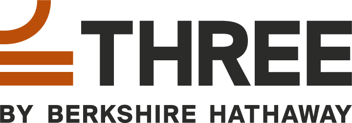 THREE By Berkshire Hathaway Insurance Logo